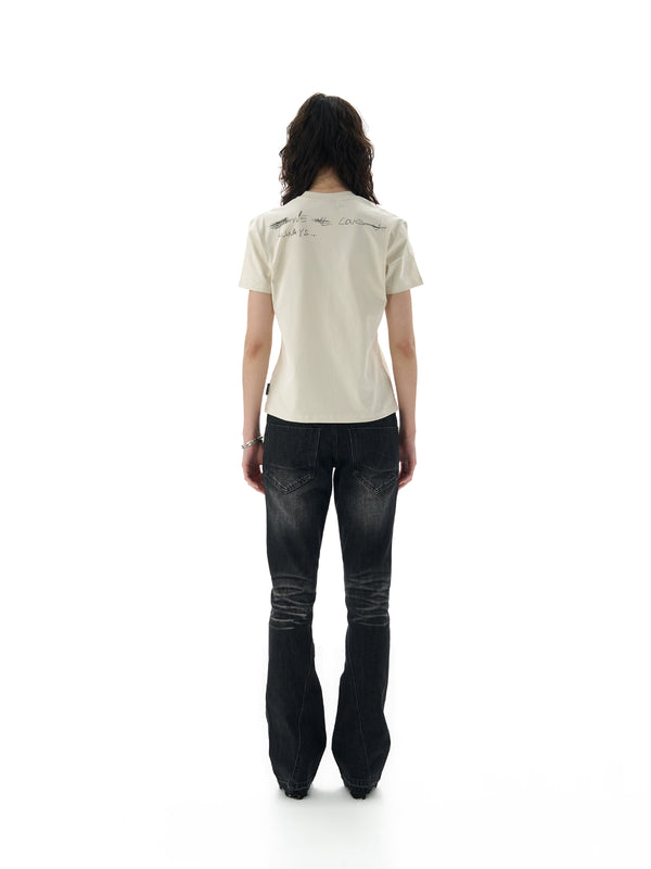 FIRE GRAPHIC SHORT SLEEVE T-SHIRT