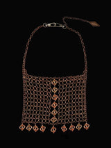 SPARKLER MESH CHAIN PANTS NECKLACE