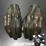 VINTAGE LEATHER BIKER GLOVES