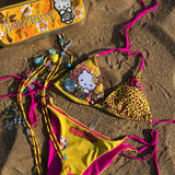 CUTE KITTY CAT BIKINI SET