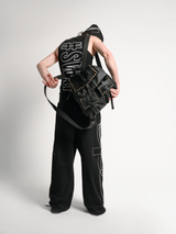 PUNK LEATHER SHOULDER BAG