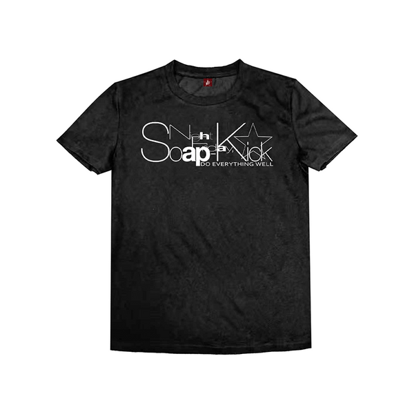 REFLECTIVE SNOWFLAKE PRINT T-SHIRT