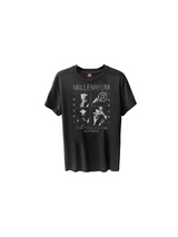 DARK CHECKERED PORTRAIT T-SHIRT
