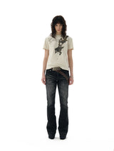 FIRE GRAPHIC SHORT SLEEVE T-SHIRT