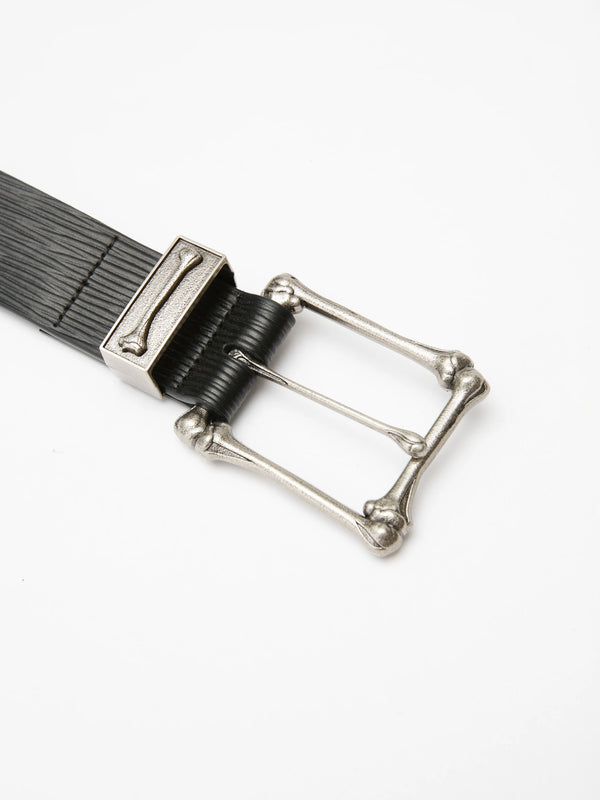 TEXTURED LEATHER NICHE BELT