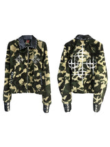 CAMOUFLAGE QUILTED JACKET