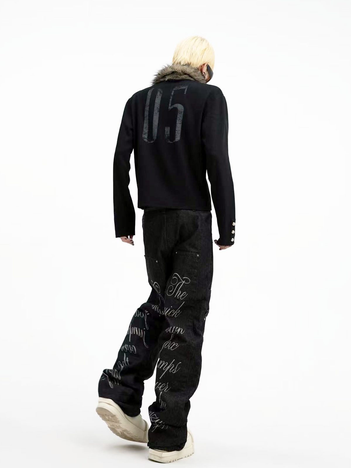 NICHE SPLICED POLO SHIRT