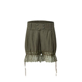 VINTAGE LACE FLUFFY BLOOMER SHORTS