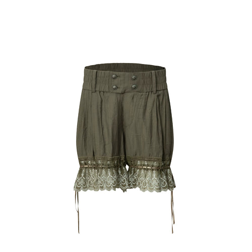 VINTAGE LACE FLUFFY BLOOMER SHORTS