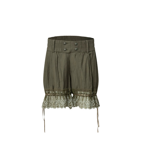 VINTAGE LACE FLUFFY BLOOMER SHORTS