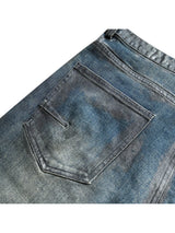 3D WHISKER DENIM PANTS