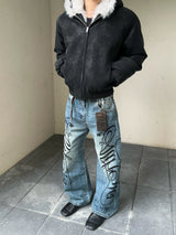 VINTAGE WASHED BAGGY JEANS