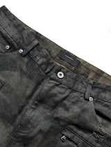 CAMO WASH CASUAL PANTS