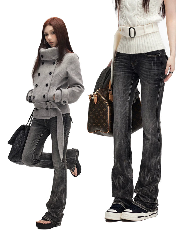 VINTAGE GRADIENT CAT CLAW PANTS