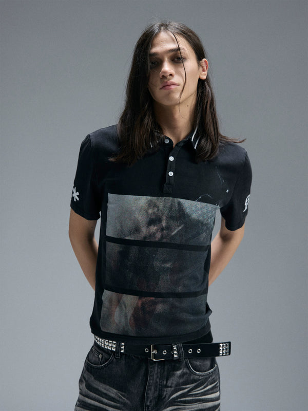 DISTRESSED UNION JACK T-SHIRT