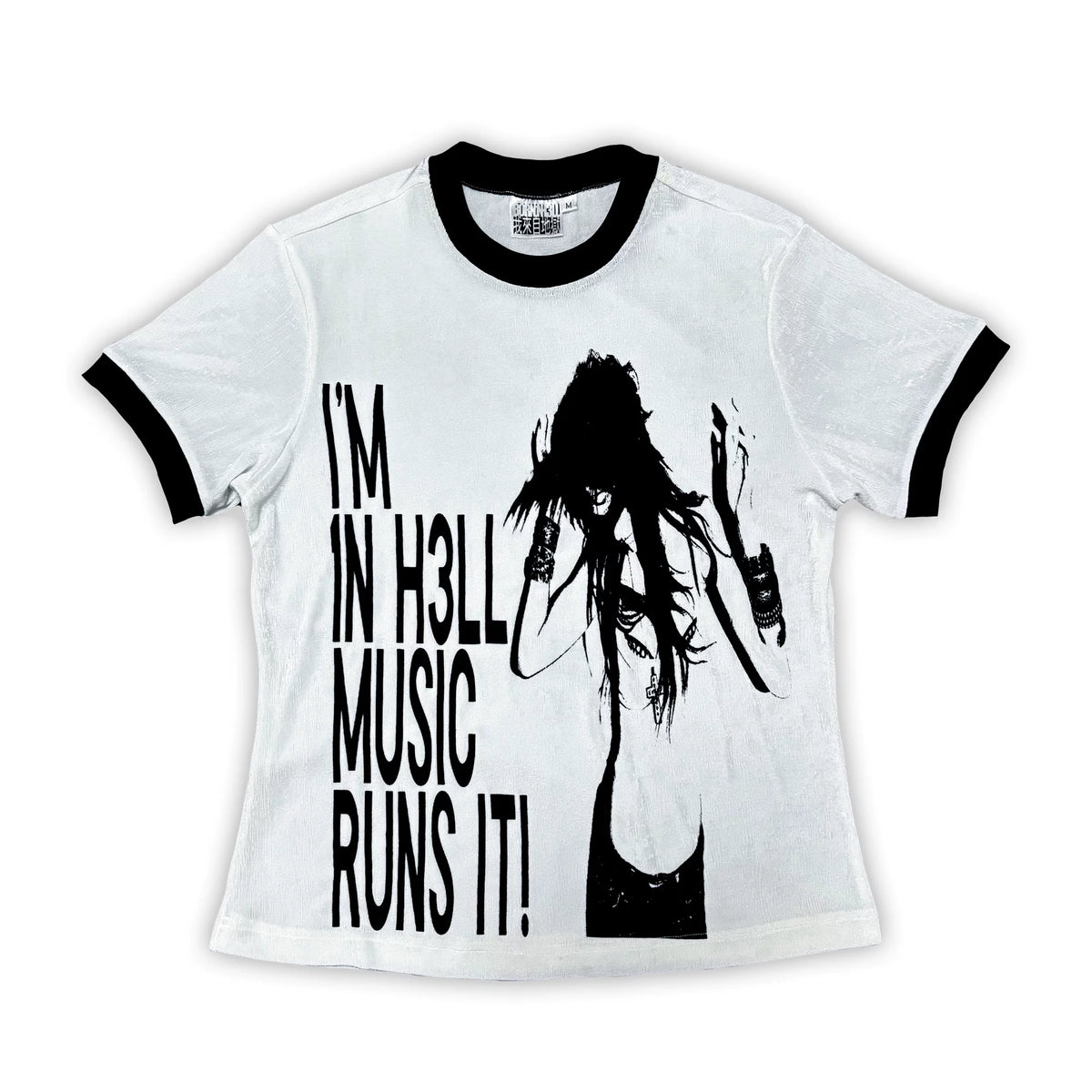 BORN IN HELL SWING T-SHIRT