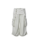 RETRO LOW WAIST CROPPED PANTS