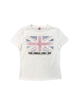 RHINESTONE GLITTER CREW-NECK T-SHIRT