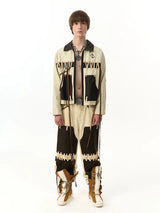PATCHWORK LOGGING JACKET