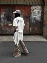 SLOGAN PRINT ICE T-SHIRT