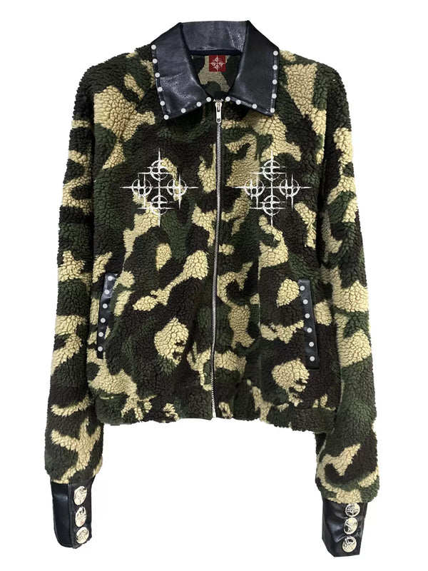 CAMOUFLAGE QUILTED JACKET