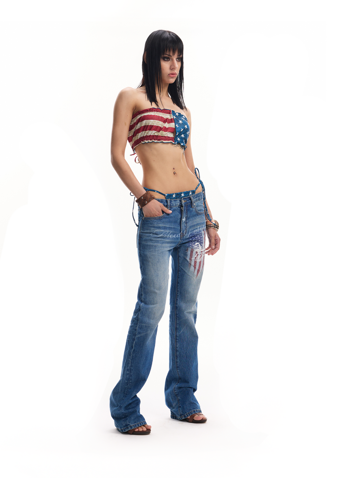 STAR-SPANGLED EAGLE JEANS
