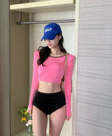 MODEST SUN-PROTECTIVE SWIM SET