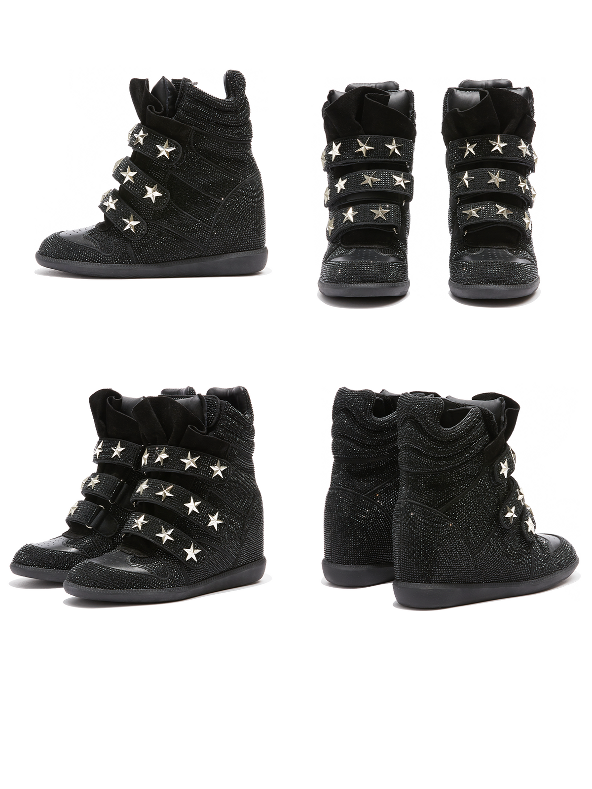 RETRO FLASH DIAMOND SNEAKERS
