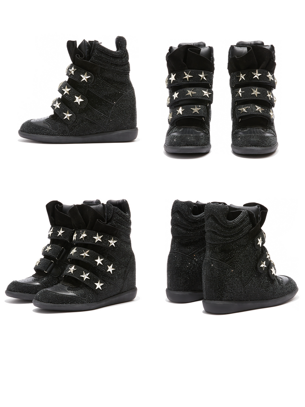RETRO FLASH DIAMOND SNEAKERS