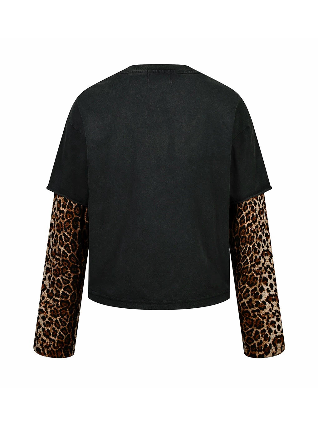 LEOPARD PRINT LONG SLEEVE SET
