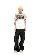 WASHED DESTRUCTION SLOGAN TEE