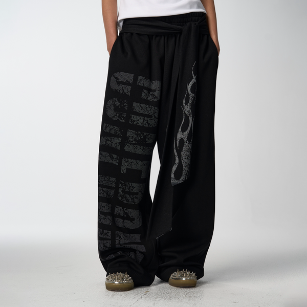 FLAME BOXER SWEATPANTS