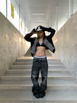 STUDDED IRON CROSS CAP