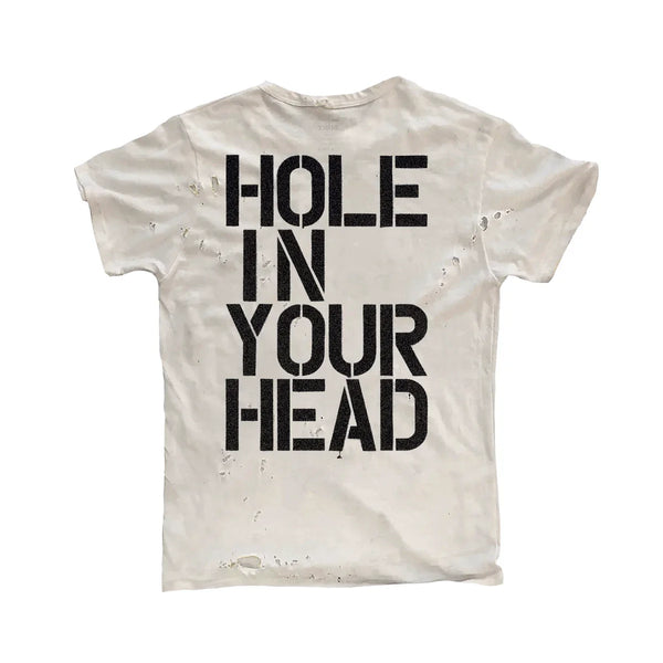 HOLE-IN-HEAD GRAPHIC T-SHIRT