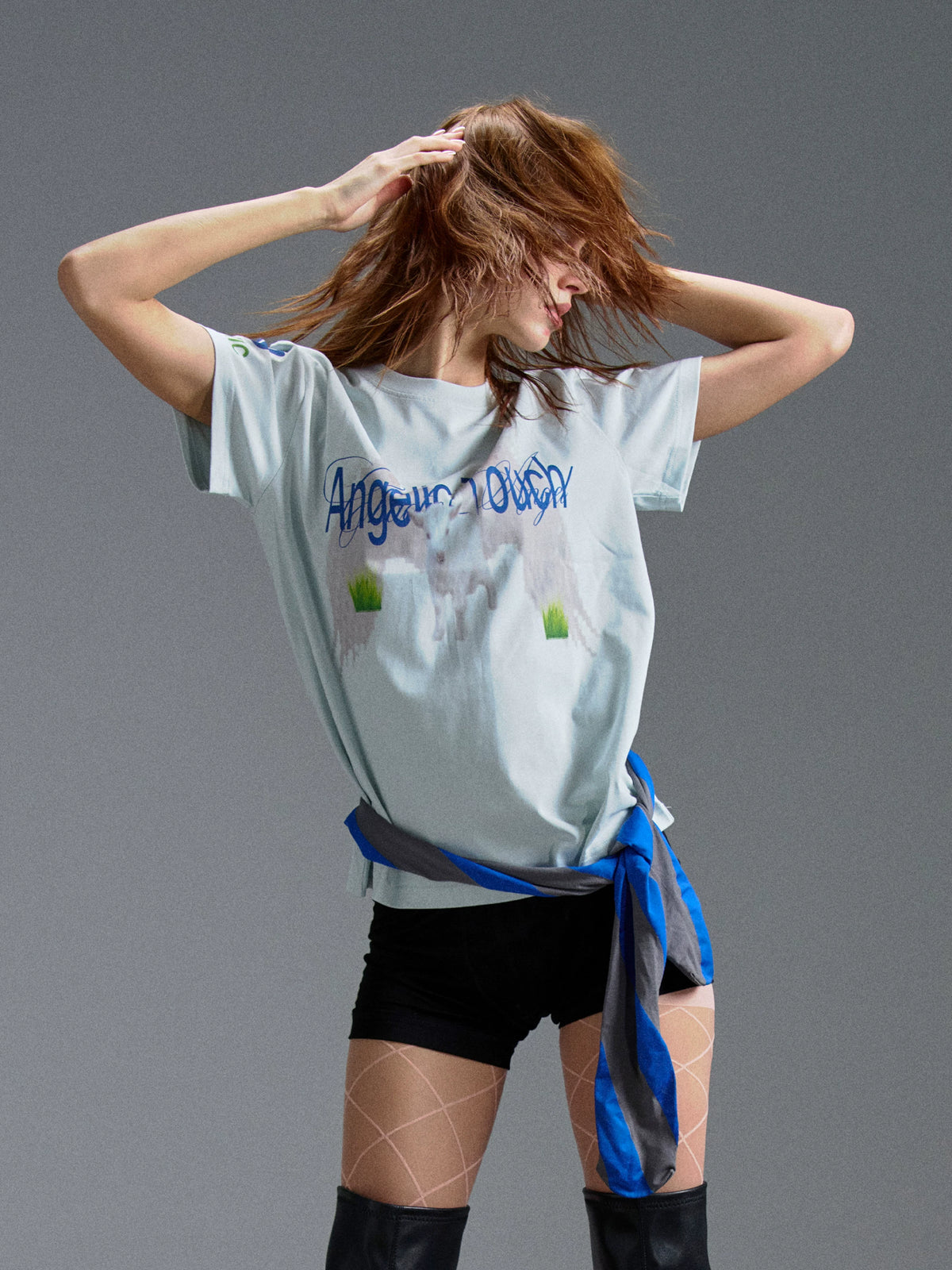ANGEL LAMB ASIAN CASUAL T-SHIRT