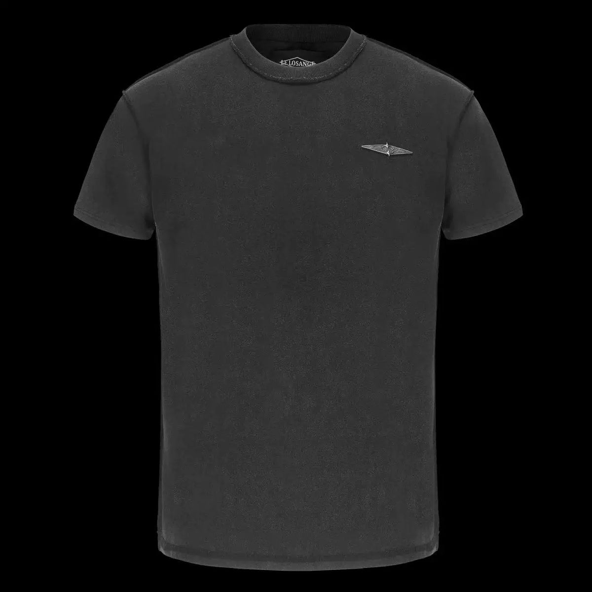 SPARKLY RAW EDGE TEE