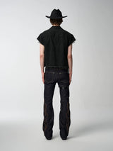 SLIM CHAMBRAY MICRO JEANS