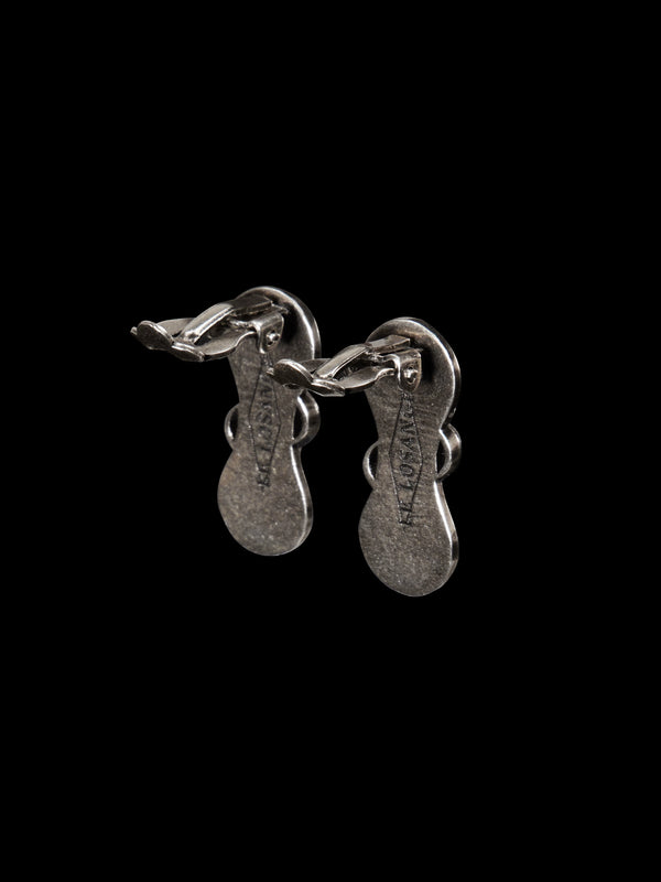 TRENDSETTING BICYCLE CHAIN EARRINGS