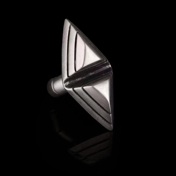 ANTIQUE SILVER RHOMBUS RING