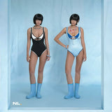 DEEP-V ONE-PIECE SWIMSUIT