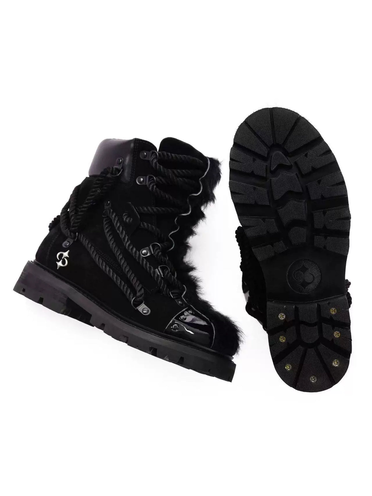 TRENDY HIGH TOP LACE-UP BOOTS