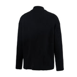 SIMPLE BUTTON-UP SWEATER