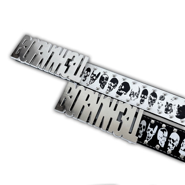 SKULL RIVET BELT ACCESSORY