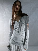 PUNK STYLE LONG SLEEVE T-SHIRT