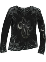 SIGNAL PATTERN LONG SLEEVE TEE