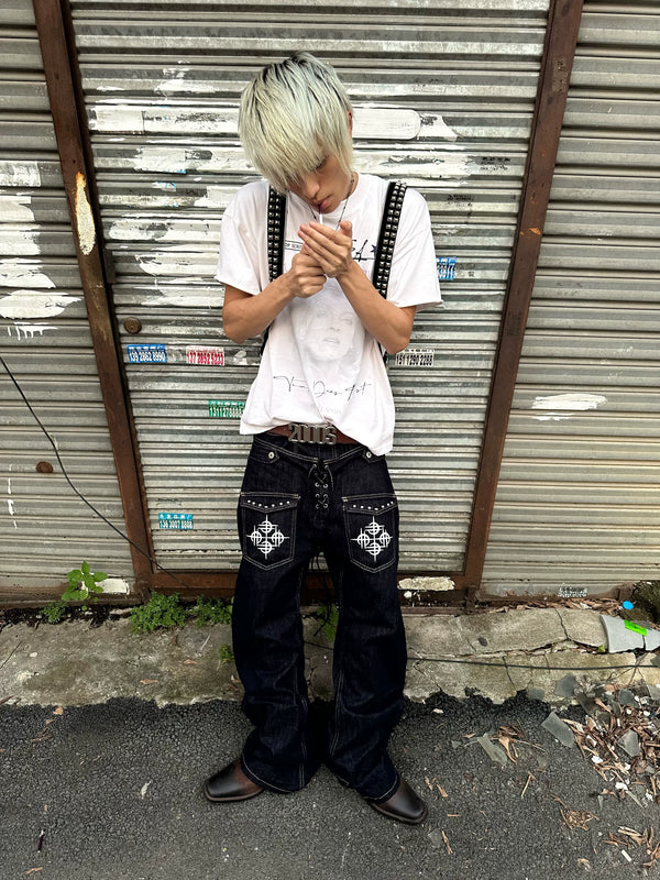 PREMIUM DOUBLE WAIST JEANS