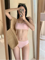 KOREAN-STYLE TWO-PIECE SWIM SET