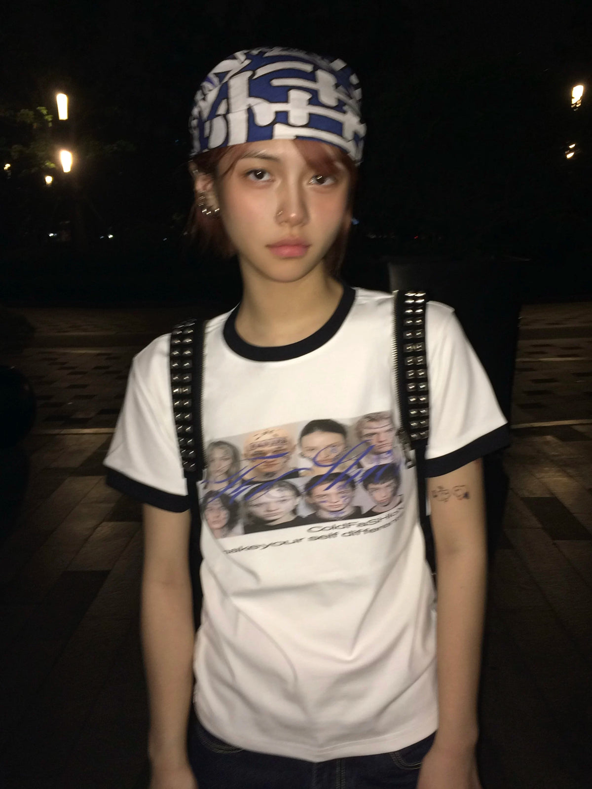 FASCINATING PRINTED SHORT SLEEVE TEE