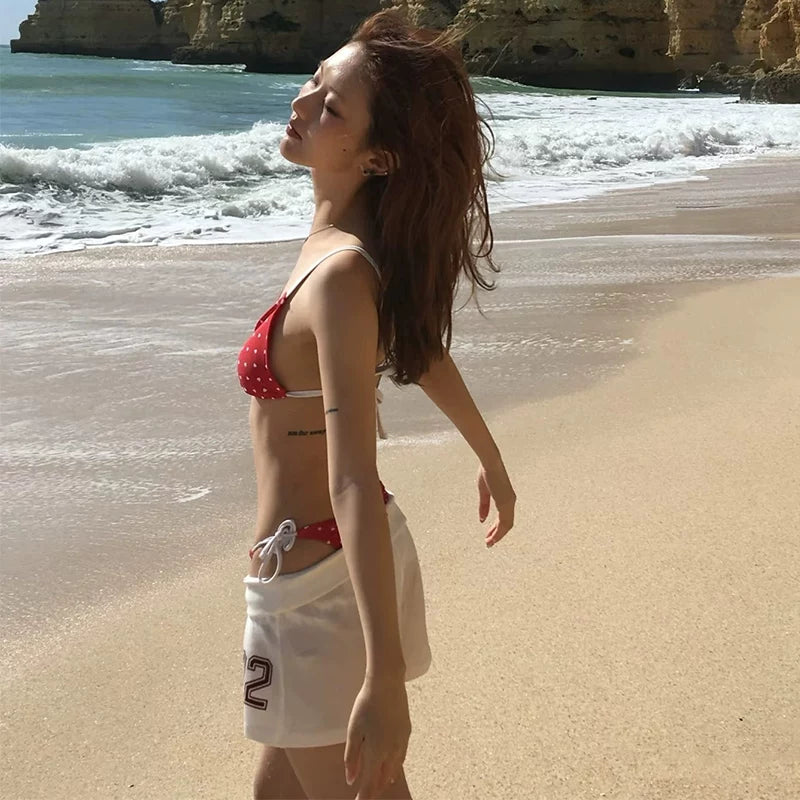 TRIANGLE TIE-SIDE BIKINI SET