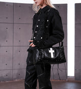 CHIC CROSSBODY TOTE BAG